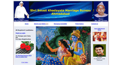 Desktop Screenshot of khadayatamarriage.com