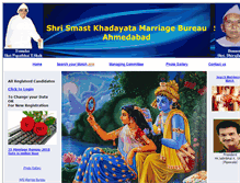 Tablet Screenshot of khadayatamarriage.com